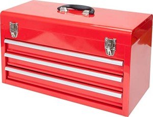 Torin 20" Red Portable 3 Drawer Tool Box