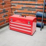 Torin 20" Red Portable 3 Drawer Tool Box