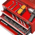 Torin 20" Red Portable 3 Drawer Tool Box