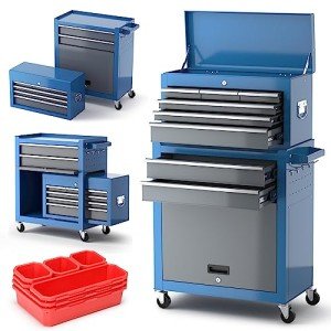 42'' 8-Drawer Rolling Tool Chest with Wheels