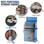 42'' 8-Drawer Rolling Tool Chest with Wheels