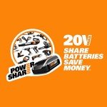 WORX 20V Cordless Leaf Blower with Attachments