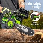 Greenworks 24V 10" Cordless Chainsaw with Battery