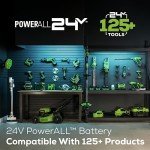 Greenworks 24V 10" Cordless Chainsaw with Battery