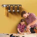 Heavy Duty Wall Mount Power Tool Organizer