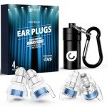 High-Fidelity Silicone Earplugs for Concerts and Events