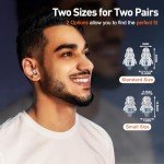 High-Fidelity Silicone Earplugs for Concerts and Events
