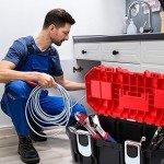 WORKPRO 16" Portable Toolbox with Removable Tray