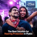 High-Fidelity Silicone Earplugs for Concerts and Events