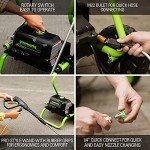 Greenworks 2000 PSI Electric Pressure Washer with Wheels
