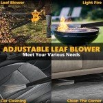 Alloyman 7AMP Electric Leaf Blower - 130MPH Portable