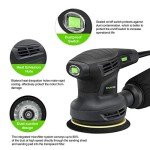 GALAX PRO 280W Orbital Sander with 15 Discs