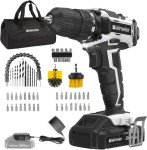 Bielmeier 20V MAX Cordless Drill Set & Accessories