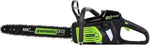 Greenworks 80V 18" Cordless Brushless Chainsaw