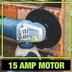 Genesis 15 Amp 7" Angle Grinder with Side Handle