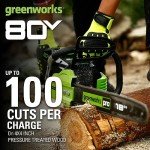 Greenworks 80V 18" Cordless Brushless Chainsaw