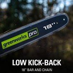 Greenworks 80V 18" Cordless Brushless Chainsaw