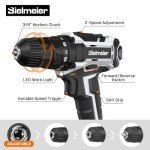 Bielmeier 20V MAX Cordless Drill Set & Accessories
