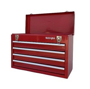 20" Portable 4-Drawer Metal Tool Chest