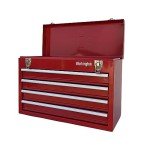 20" Portable 4-Drawer Metal Tool Chest