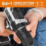 Bielmeier 20V MAX Cordless Electric Drill Set