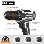 Bielmeier 20V MAX Cordless Electric Drill Set