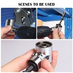 CIGOTU 3-Piece Impact Grade Socket Adapter Set