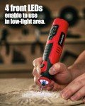 AVID POWER 8V Cordless Rotary Tool with Accessories
