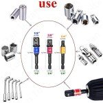 CIGOTU 3-Piece Impact Grade Socket Adapter Set