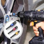 CIGOTU 3-Piece Impact Grade Socket Adapter Set