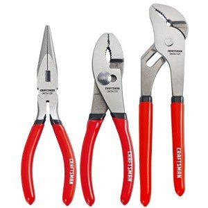 CRAFTSMAN 3-Piece Pliers Set, 6" & 8