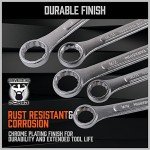 26-Piece Combination Wrench Set with Roll-Up Pouch
