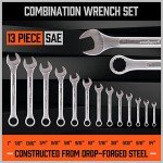 26-Piece Combination Wrench Set with Roll-Up Pouch