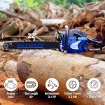 BILT HARD 22" 56cc Gas Chainsaw with Oiler