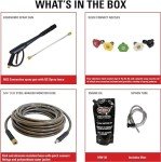 SIMPSON 3400 PSI Gas Pressure Washer with Accessories