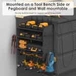 Modular Power Tool Organizer with Charging Station