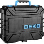 DEKOPRO 126-Piece Cordless Drill Set for Home