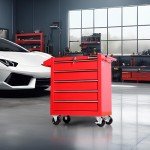 TANKSTORM Heavy Duty 5-Drawer Rolling Tool Cart
