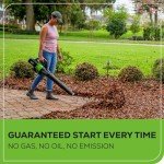 Greenworks 80V Cordless Brushless Leaf Blower with Battery