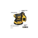 DEWALT 20V MAX Cordless 5-Inch Sander