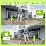 REAPP 3000 PSI Electric Pressure Washer with Foam Cannon