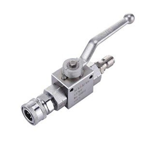 High Pressure Washer Ball Valve Kit, 3/8 Inch