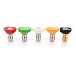 5-Pack Pressure Washer Spray Nozzle Tips
