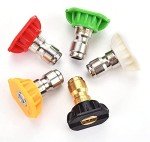 5-Pack Pressure Washer Spray Nozzle Tips