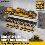 Power Tool Organizer with Charging Station & Rack