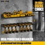 Power Tool Organizer with Charging Station & Rack