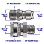 High Pressure Washer Ball Valve Kit, 3/8 Inch