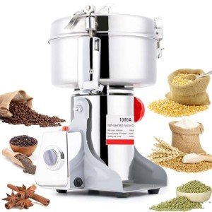 Electric Grain Mill Grinder - 1000g, 2600W