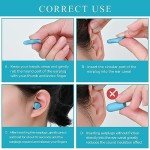 Lenicany 30 Pair Noise Cancelling Foam Earplugs