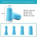 Lenicany 30 Pair Noise Cancelling Foam Earplugs